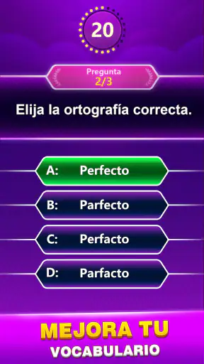 Spelling Quiz -Juego triviales screenshot