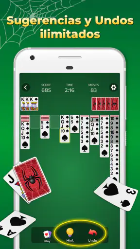 Spider Solitaire: Solitario screenshot