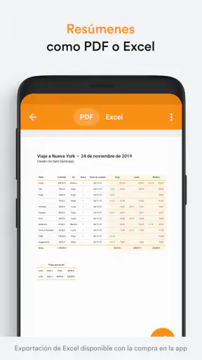 Splid – Compartir gastos screenshot