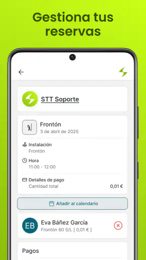 Sporttia - Reserva tu deporte screenshot