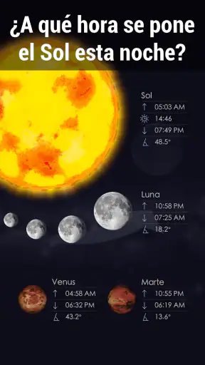 Star Walk 2 Plus: Mapa estelar screenshot