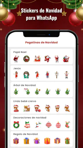 stickers navidad - WASticker screenshot