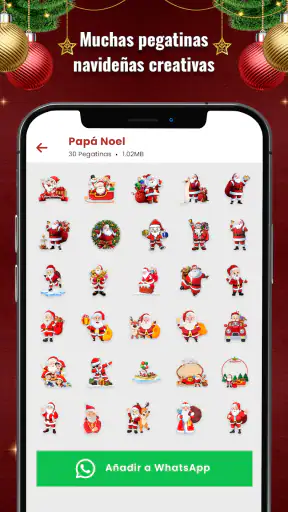 stickers navidad - WASticker screenshot