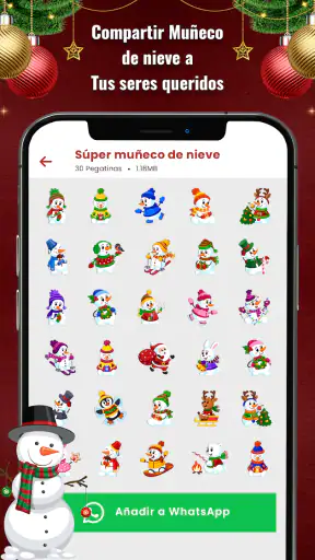 stickers navidad - WASticker screenshot
