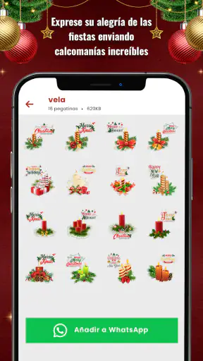 stickers navidad - WASticker screenshot