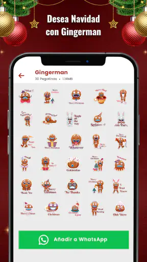 stickers navidad - WASticker screenshot