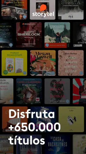 Storytel: Audiolibros y libros screenshot