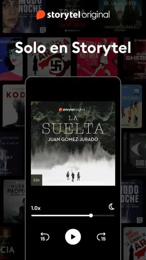 Storytel: Audiolibros y libros screenshot