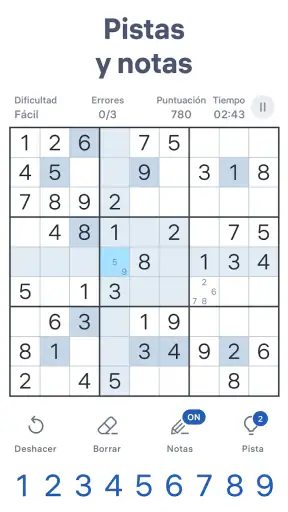 Sudoku.com - Sudoku clásico screenshot