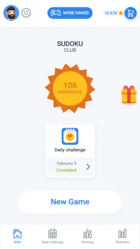Sudoku: Puzles diarios screenshot