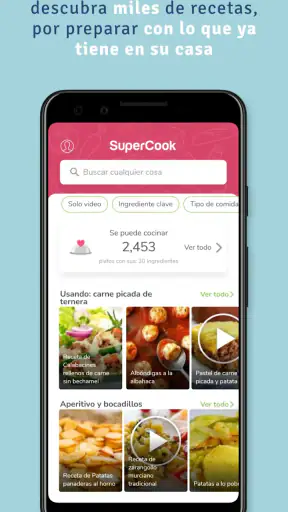 SuperCook Generador de Recetas screenshot