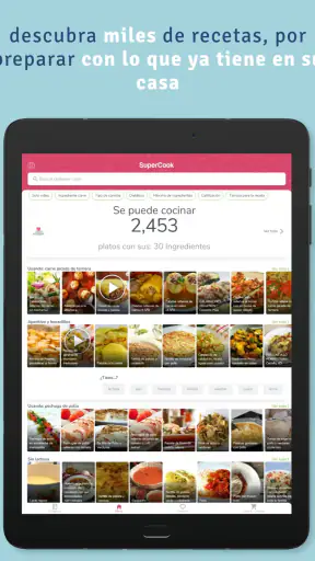SuperCook Generador de Recetas screenshot