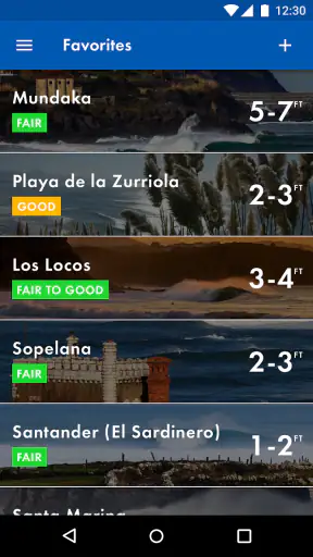 Surfline Surf Reports/Forecast screenshot