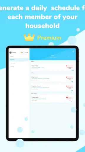 Sweepy: Home Cleaning Schedule screenshot