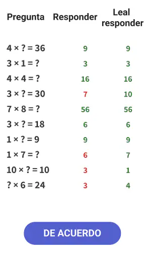 Tablas de Multiplicar & Math screenshot
