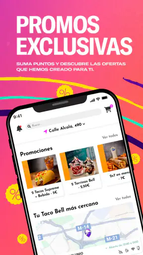 Taco Bell España screenshot