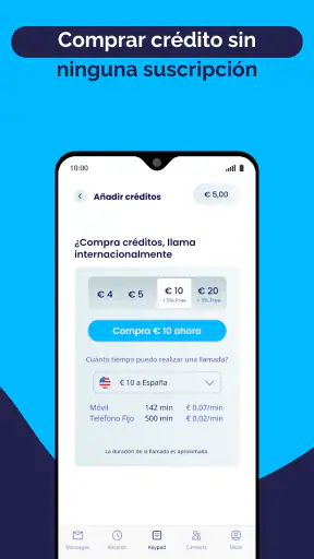 Talk360: Llamadas mundiales screenshot