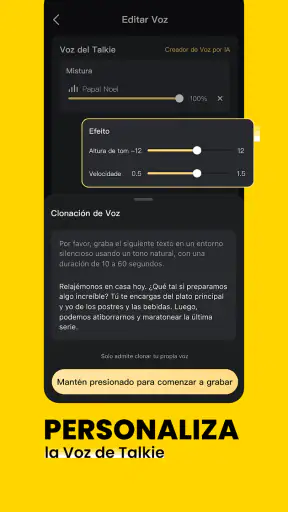Talkie: IA Personalizada screenshot
