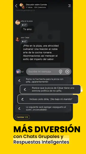 Talkie: IA Personalizada screenshot