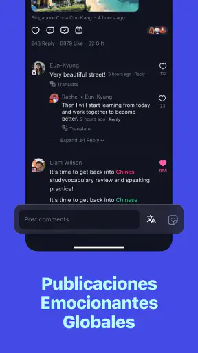 TalkIn - Aprendizaje Idiomas screenshot