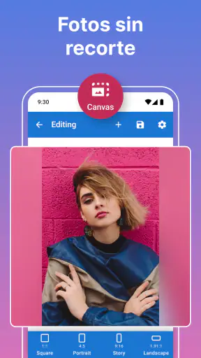 Tamaño de foto - Squaredroid screenshot