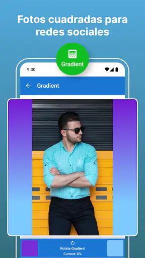 Tamaño de foto - Squaredroid screenshot