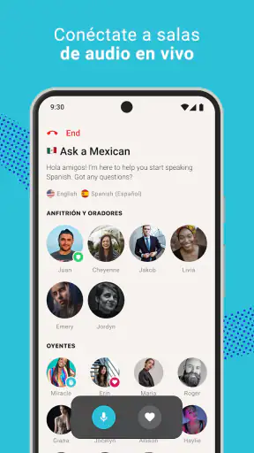 Tandem: Intercambio de idiomas screenshot