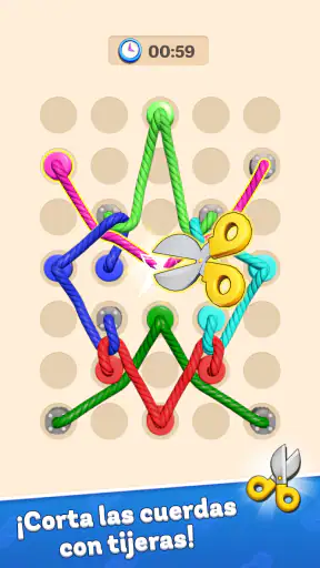 Tangle Rope 3D: Desatar nudos screenshot