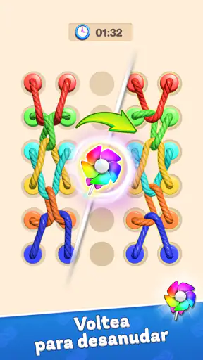 Tangle Rope 3D: Desatar nudos screenshot