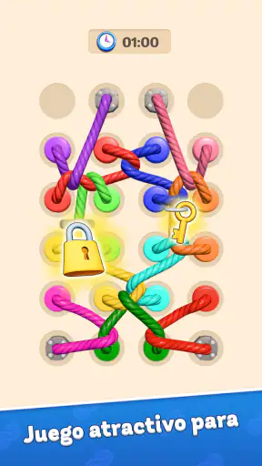 Tangle Rope 3D: Desatar nudos screenshot