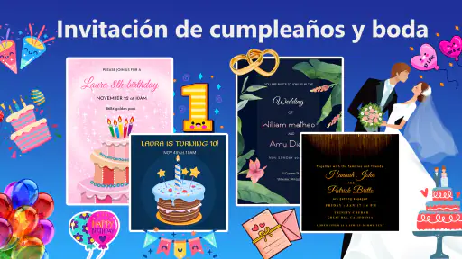 Tarjeta Invitaciones digitales screenshot