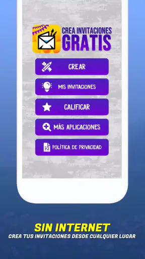 Tarjetas de invitación digital screenshot