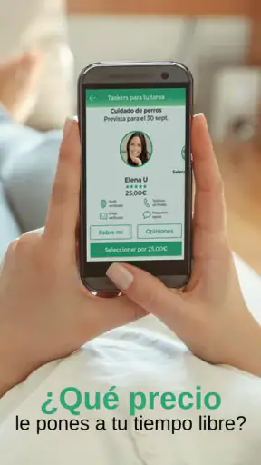 Taskia, servicios a domicilio screenshot