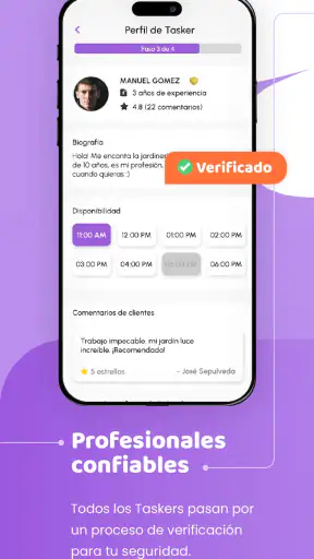 Tasky - Servicios en un clic screenshot