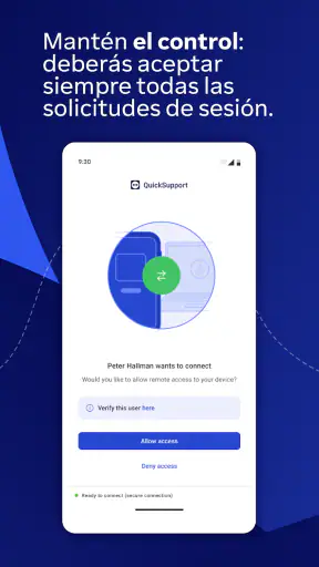 TeamViewer QuickSupport screenshot