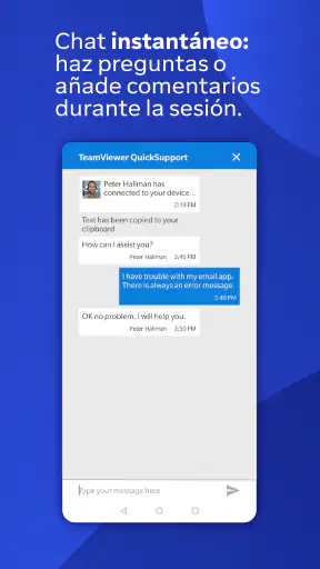 TeamViewer QuickSupport screenshot