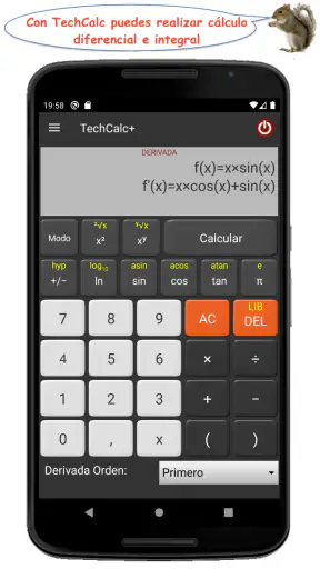 TechCalc+ Calculadora screenshot