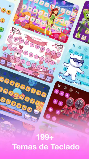 Teclado Emoji: fuentes y temas screenshot