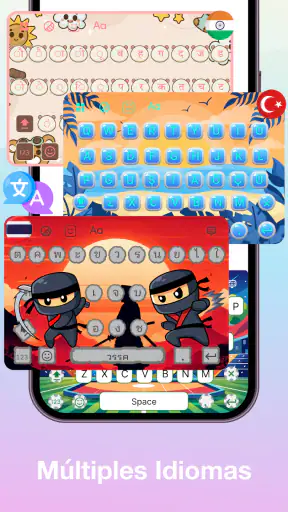 Teclado Emoji: fuentes y temas screenshot