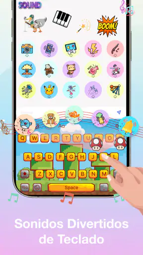 Teclado Emoji: fuentes y temas screenshot