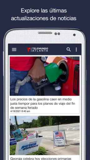 Telemundo Atlanta screenshot