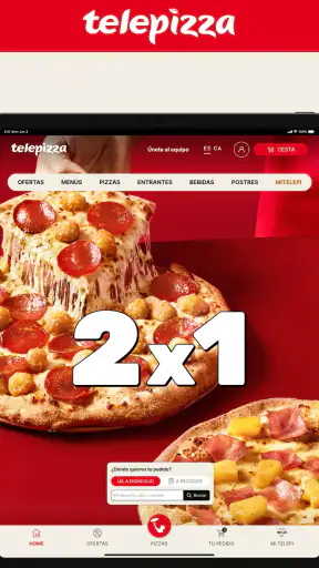 Telepizza Comida a Domicilio screenshot