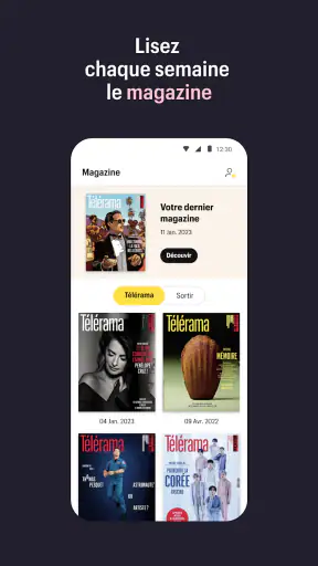Télérama : culture, tv, cinéma screenshot