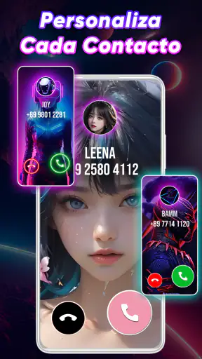Temas Color Llamada Telefónica screenshot