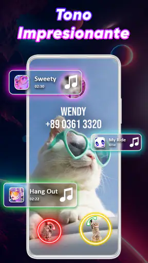 Temas Color Llamada Telefónica screenshot