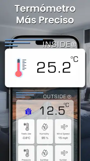 Termómetro Ambiental screenshot