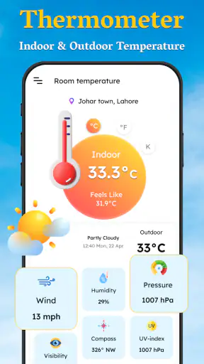 Termómetro de Habitación screenshot