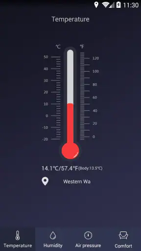 Termómetro - Higrómetro screenshot