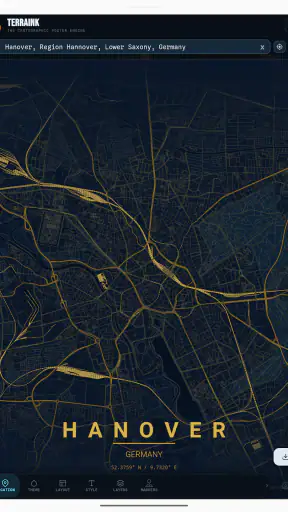 Terraink screenshot