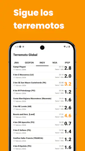Terremoto España screenshot